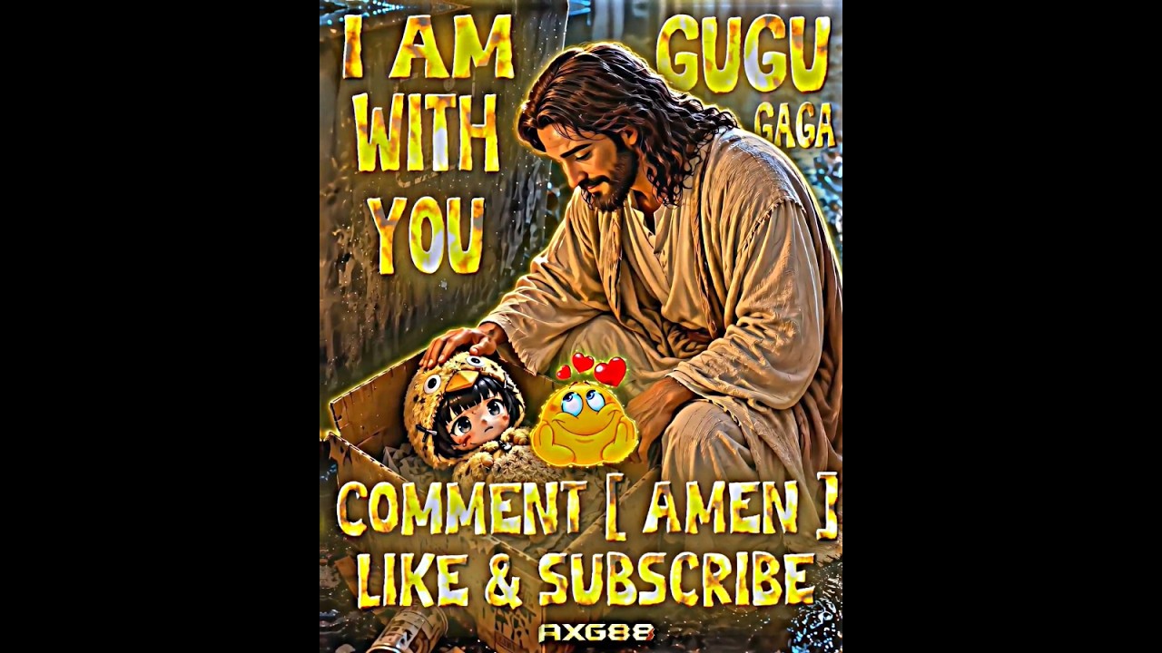 Jesus say: Don't worry my child, I'm here🥹💝#animator