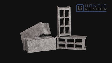 Concrete Bloc 001 - CGTrader 3D Model Collection