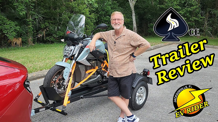 Ace Foldable Single Rail Motorcycle Trailer Owner Review