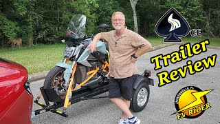 Ace Foldable Single Rail Motorcycle Trailer Owner Review