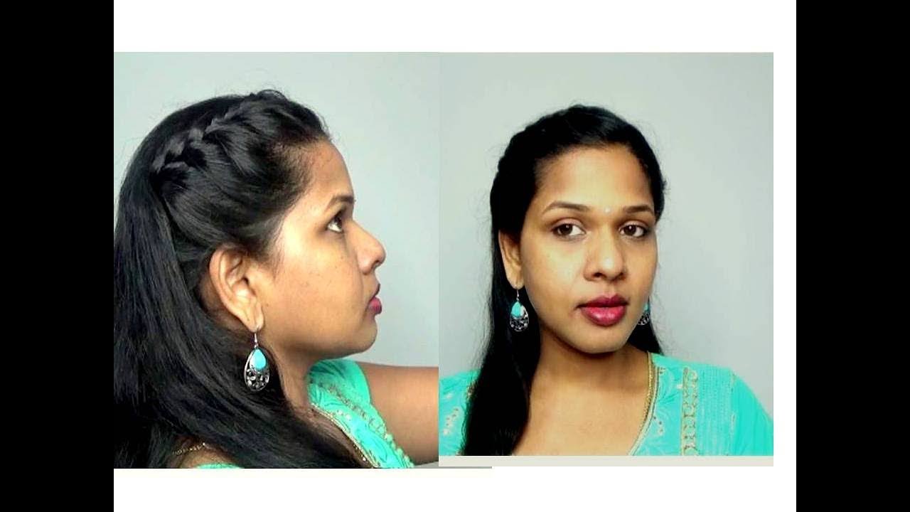 தமழல Easy everyday Hairstyles Hairstyles for collegeOffice going  girls7days7Hairstyles தமழ  YouTube