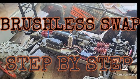 traxxas summit 4076 brushless conversion step by step plus bonus steering servo upgrade