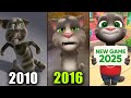 جميع ملابس 7 Talking Tom Friends 2010 2025 Talking Tom Cat 2010 Talking Tom Cat New Game 2 