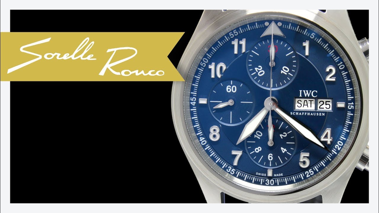 IWC Spitfire Chrono Pilot Laureus Edition
