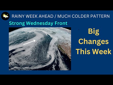Portland, NW Rain, Low Snow Levels Return!