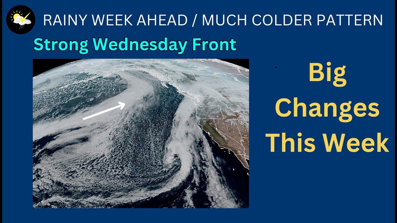 Portland, NW Rain, Low Snow Levels Return! - YouTube