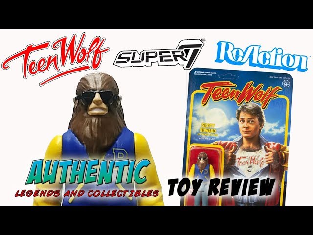 Teen Wolf ReAction Super 7 action figure Toy Review - YouTube