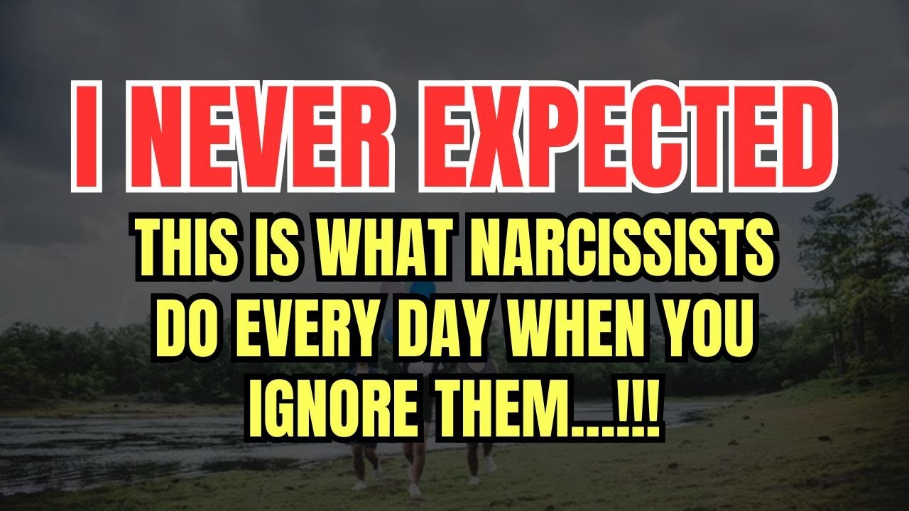 This is what narcissists do every day when you ignore them - YouTube
