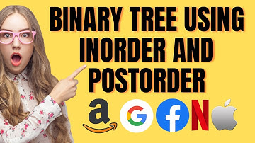 Construct Binary Tree from Inorder and Postorder Traversal | leetcode Tamil | Python