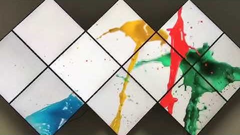 33.2 inch commercial square LCD display