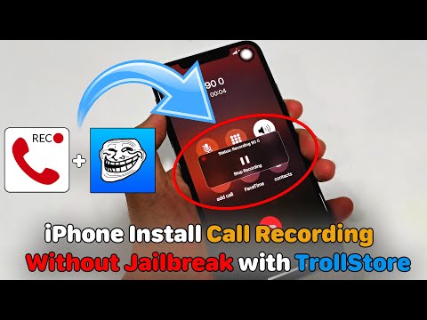 iPhone/iPad - Install Call Recording without Jailbreak with TrollStore