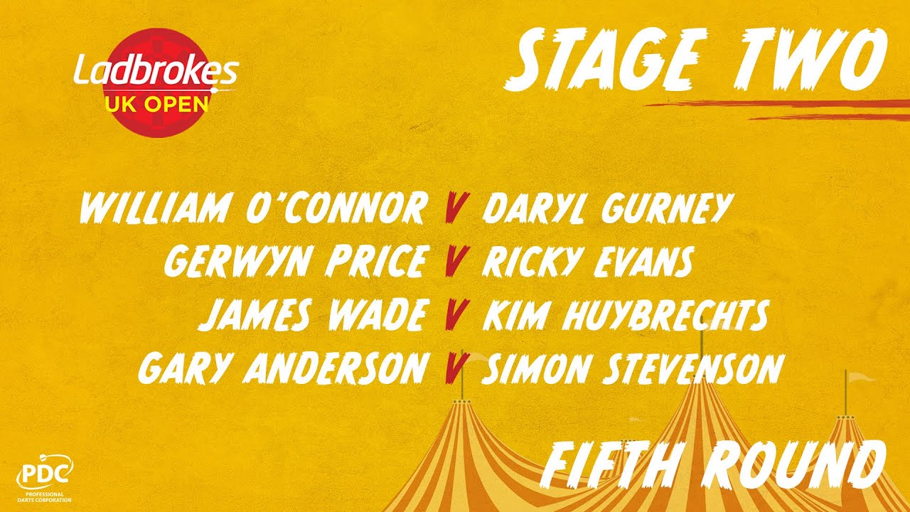 PDC Darts UK Open 2020 03 07 - Gerwyn Price vs Ricky Evans Part2 - ENG