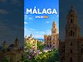 Málaga, Spain 🇪🇸✨| One of Europe’s most beautiful coastal cities. Would you visit? #shorts #travel
