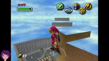 Invisible floor/roof at the laundry pool - Majoras Mask
