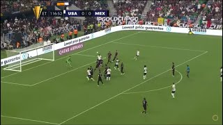 Miles Robinson score against Mexico (116' GOAL) USA vs MEXICO