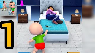Boy & Daddy : Naughty Prank Gameplay Walkthrough Part 1 - Prank Games - Android & ios Gameplay