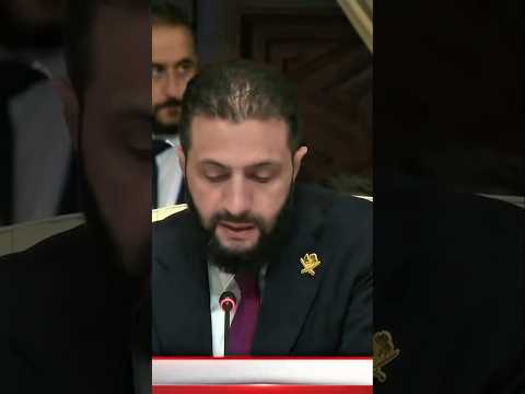 الرئيس السوري أحمد الشرع متى تجمع القلب الذكي وصارما وأنفا حميا تجتبك المظالم