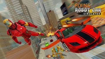 Flying Robot Car Simulator