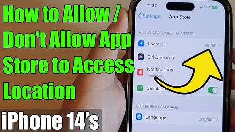 iPhone 14/14 Pro Max: How to Allow/Don