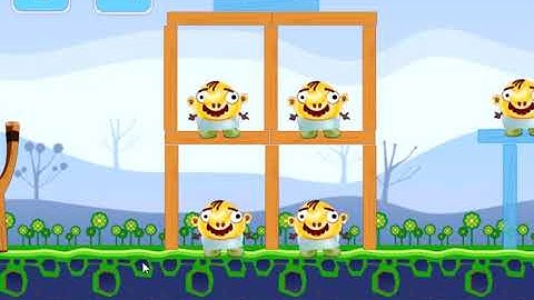 Angry Finches – Funny HTML5 Game