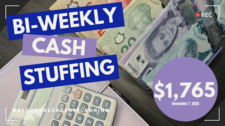 Cash Stuffing $1,765 | No. 7, 2025 | Budgeting | Cash Envelope System