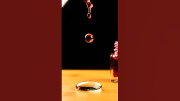 What Happens the Instant an Ink Drop Touches a Water Dome? #asmr #ai #animation #shorts #viral