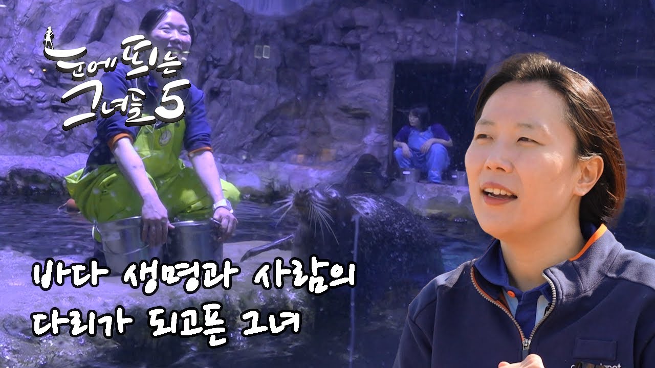 [눈에 띄는 그녀들 5]바다 생명과 사람들을 하나로 이어주고 싶은 그녀의 간절한 마음|아쿠아리스트 김민경 Ep.5