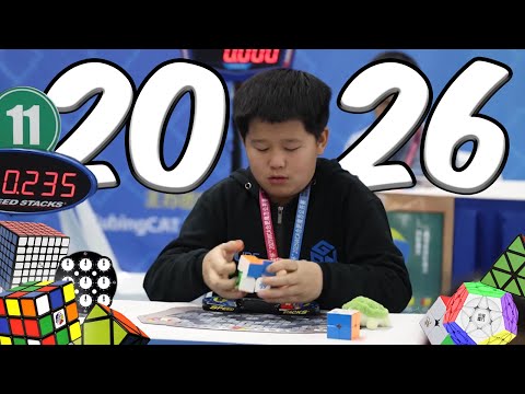 Tous les Records du Monde de Rubik's cube en 2026