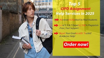 Top 5 CIPD Assignment Help Services in 2025 | Honest Reviews & Rankings