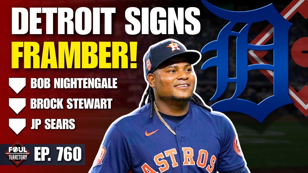 Tigers Land Framber Valdez | Bob Nightengale, Brock Stewart & JP Sears join | Foul Territory