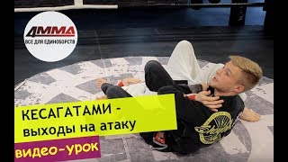 Контроль и атаки из позиции кесагатами | 4MMA