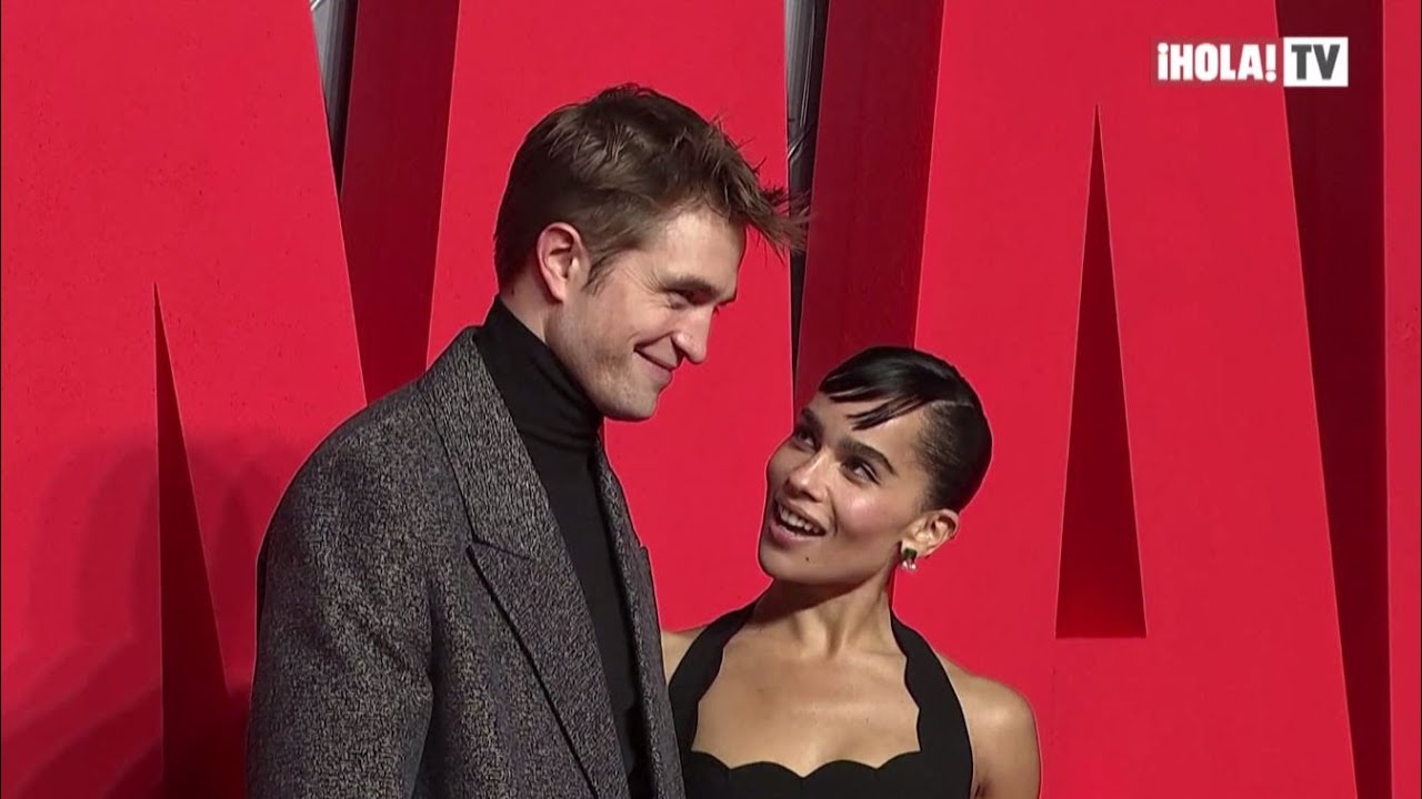 Robert Pattinson causó furor en Londres con el estreno de The Batman junto a Zoe Kravitz | ¡HOLA! TV
