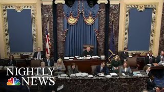 Democrats Make Opening Arguments In Trump’s Impeachment Trial | NBC Nightly News