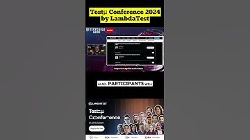 Testμ Conference 2024 by LambdaTest