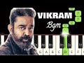 Vikram bgm   piano tutorial  piano notes  piano online pianotimepass vikram