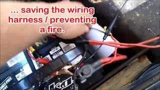 Fusible Link added to Air Cooled Volkswagen ACVW Baja Bug by guidoguitar 431 views 7 years ago 1 minute, 46 seconds