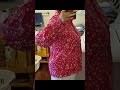 Dokotoo Women's Floral Print Chiffon Blouse - V Neck, Long Sleeve, Button Down - Casual &amp; Chic