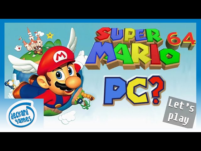 Super Mario 64 - PS4 PORT (Not emulator) 