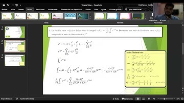 Vide de Variable Compleja 3 Video