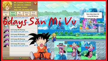 Ngọc Rồng Blue - Thử Thách 6 Days Giải Cứu Mị Nương Kiếm Cải Trang Max Game