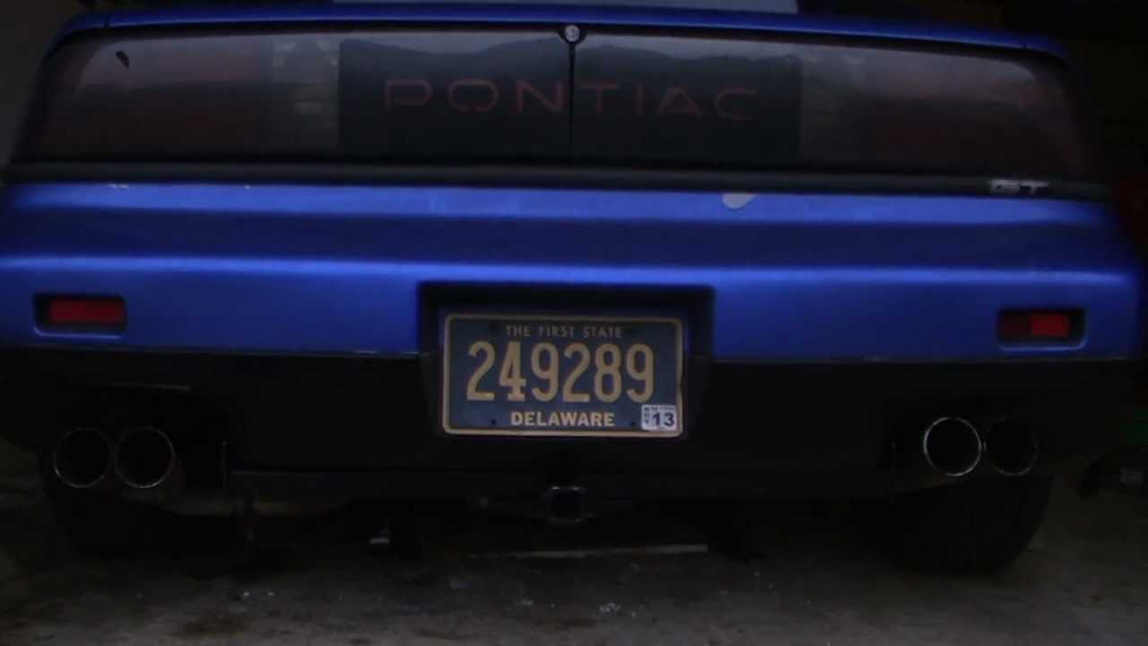 Pontiac FIero - How to install a hitch (1080p HD)