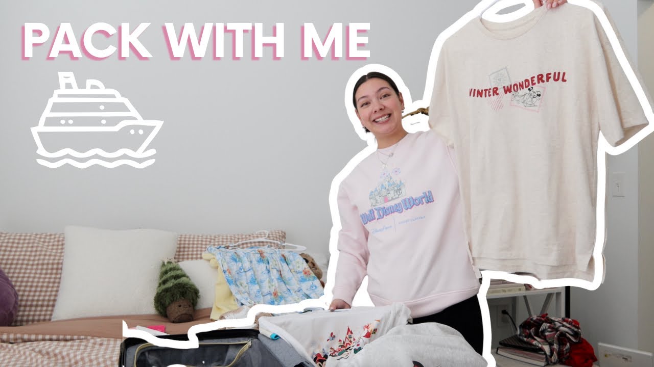 Vlogmas day 11! Packing for our Very Merry Cruise! 🛳️🎄