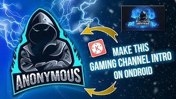 How to make intro for gaming channel in kinemaster | Gaming intro editing in telugu 2021 #freefire