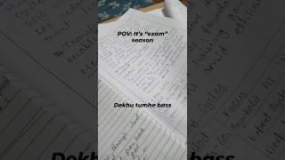 it's "exam" season 😭🥲😫#viral #trending #studymotivation #exampreparationtips #youtubeshorts #youtube