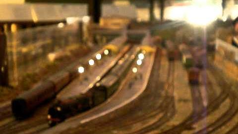Model railway fiddle yard