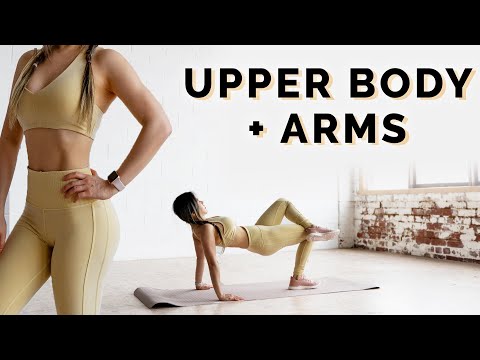 10 Min Upper Body & Arms Workout | Beginner Friendly No Equipment