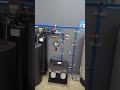 Clack softener and Brio ro system for steamer #diy #work #softener #water #watertreatment #pex #brio