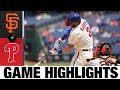 Giants vs. Phillies Game Highlights (4/21/21) | MLB Highlights