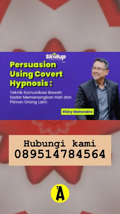 Ecourse - Persuasion Using Covert Hypnosis - Rizky Mahendra