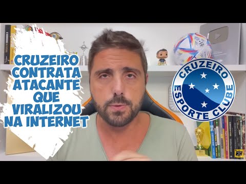 APÓS LEILÃO GIGANTE, CRUZEIRO CONTRATA &quot;ATACANTE&quot; QUE VIRALIZOU NA INTERNET
